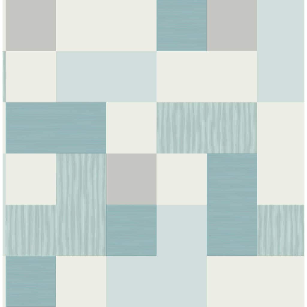 Fine Decor Milano Aqua Geometric Wallpaper
