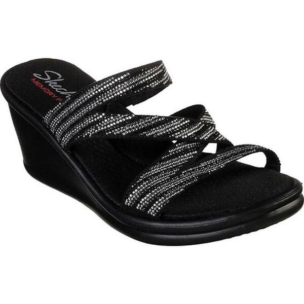 skechers black rumblers