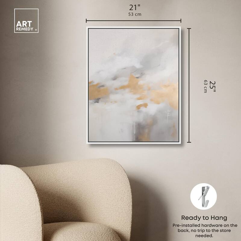 Mellowed Mist II Canvas by Art Remedy