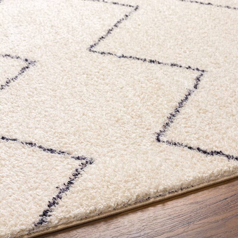 Livabliss Lykke Machine Washable Casual Moroccan Area Rug