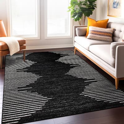 Bohemian Stripe Area Rug
