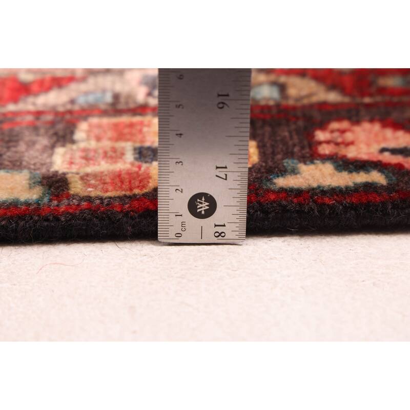 ECARPETGALLERY Hand-knotted Andelz Red Wool Rug - 4'0 x 12'10