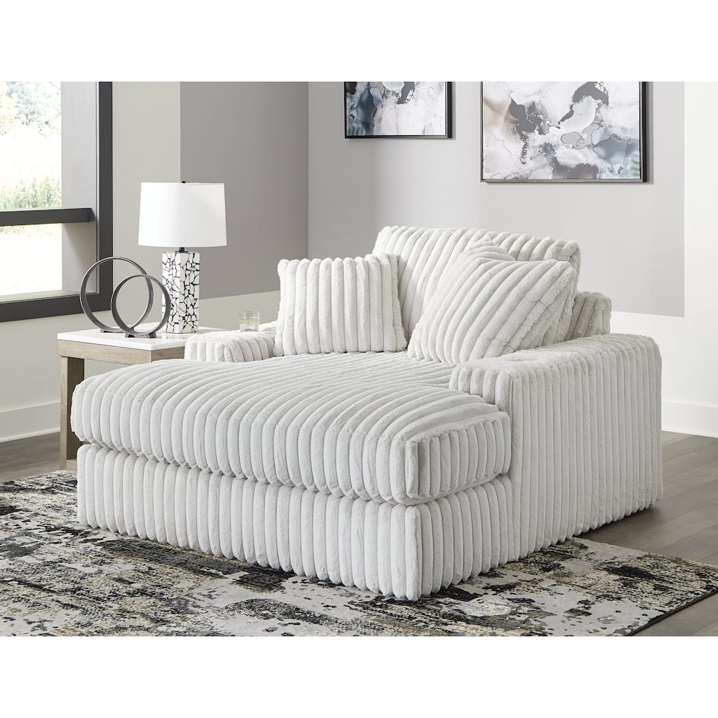 Signature Design by Ashley Stupendous Alloy Oversized Chaise - 64" W x 68" D x 41" H