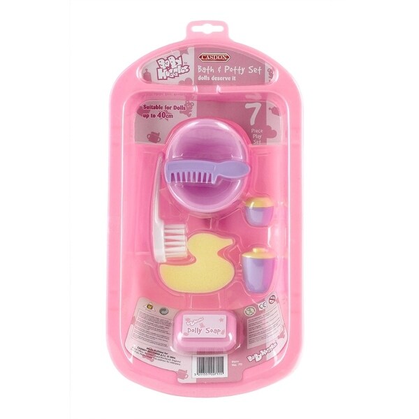 doll bath set