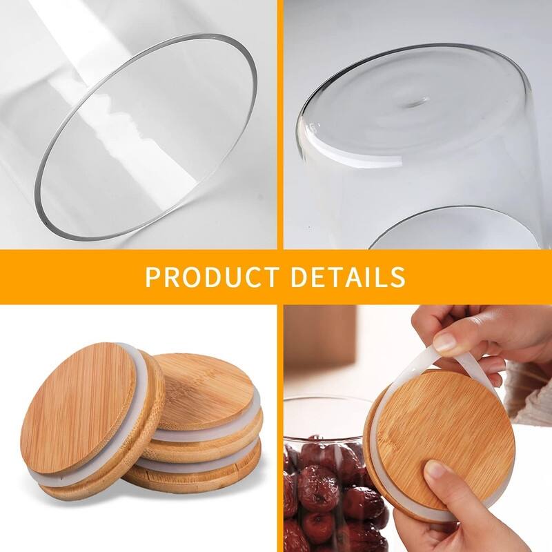 Glass storage Jars