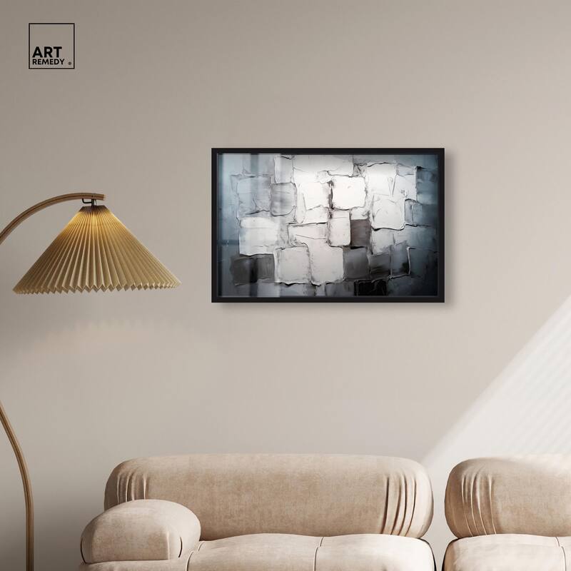 Urban Grid Shadowbox by Art Remedy
