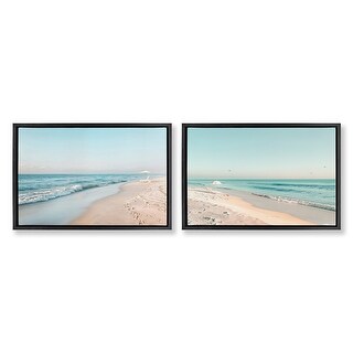 Minted Summer Shores Canvas Print