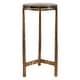 preview thumbnail 1 of 2, Uttermost Eternity Brass Accent Table - 12"W x 23"H x 12"D