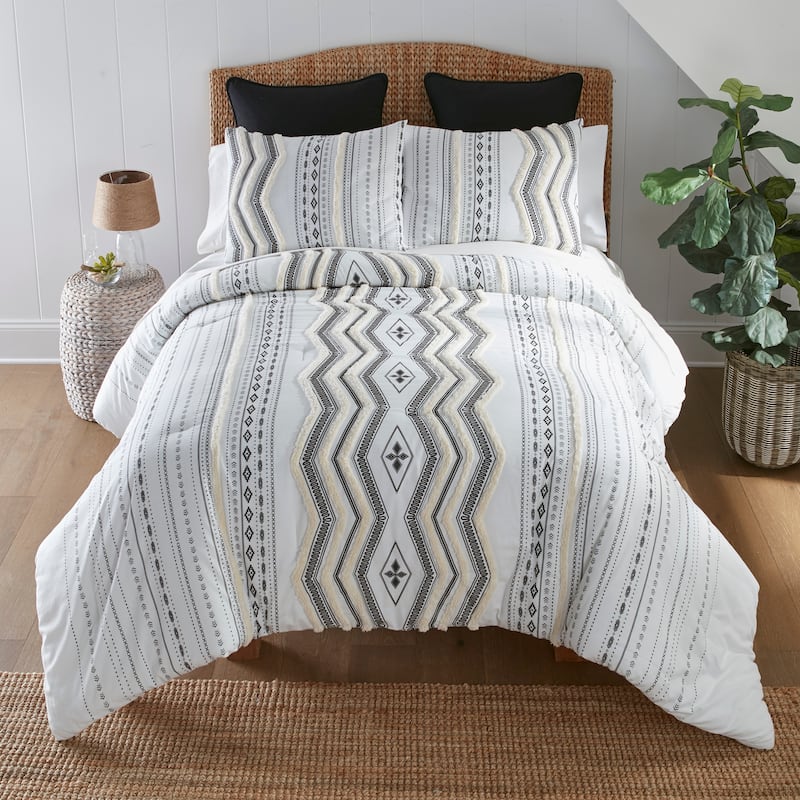 Your Lifestyle by Donna Sharp Cameron Cotton 3 PC Comforter Set