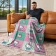 preview thumbnail 5 of 23, Sanrio Hello Kitty Silk Touch Sherpa Throw Blanket