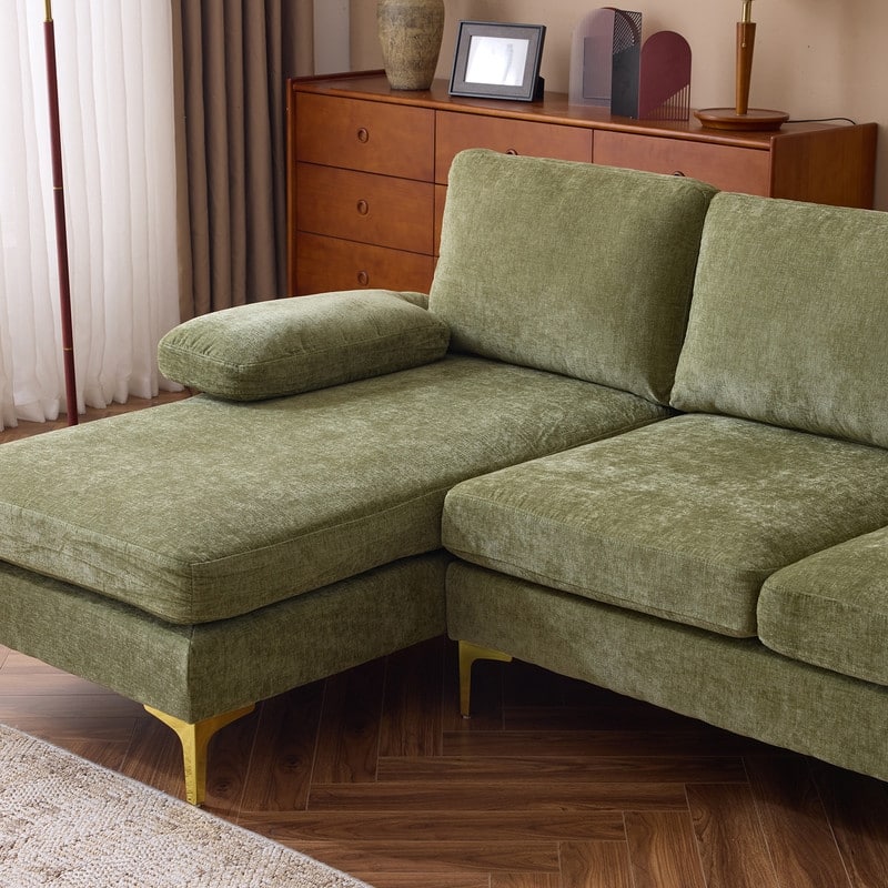 U-Shaped 4-Seat Indoor Sectional Sofa