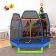 preview thumbnail 11 of 16, 7 Feet Kids Recreational Bounce Jumper Trampoline