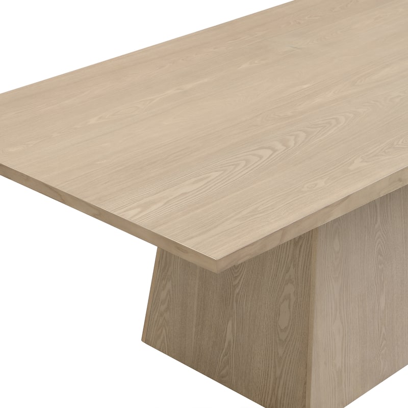 Christopher Knight Home - Lowell Modern Wooden Pedestal Dining Table