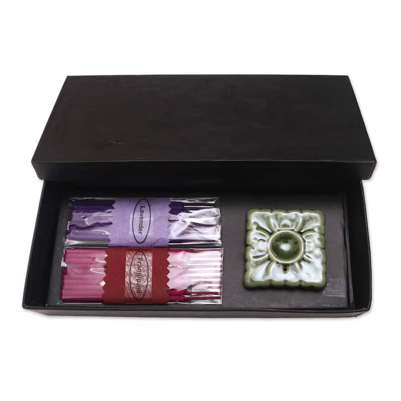 Novica Handmade Bali Flora Aromatherapy Gift Set