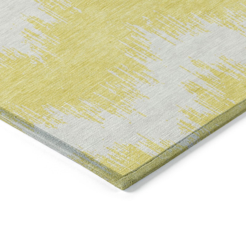HomeRoots Chevron Transitional Rectangle Outdoor Rug