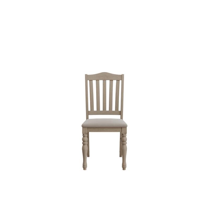 Clayfell 7-Piece Mayfield Dining Set With Turned Legs