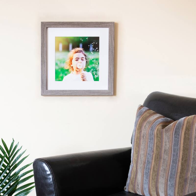 ArtToFrames Metro Modern 12x18 Inch Picture Frame, 1.25 Inch MDF Poster Frame Available in Multiple Colors (FRBW26-12x18)