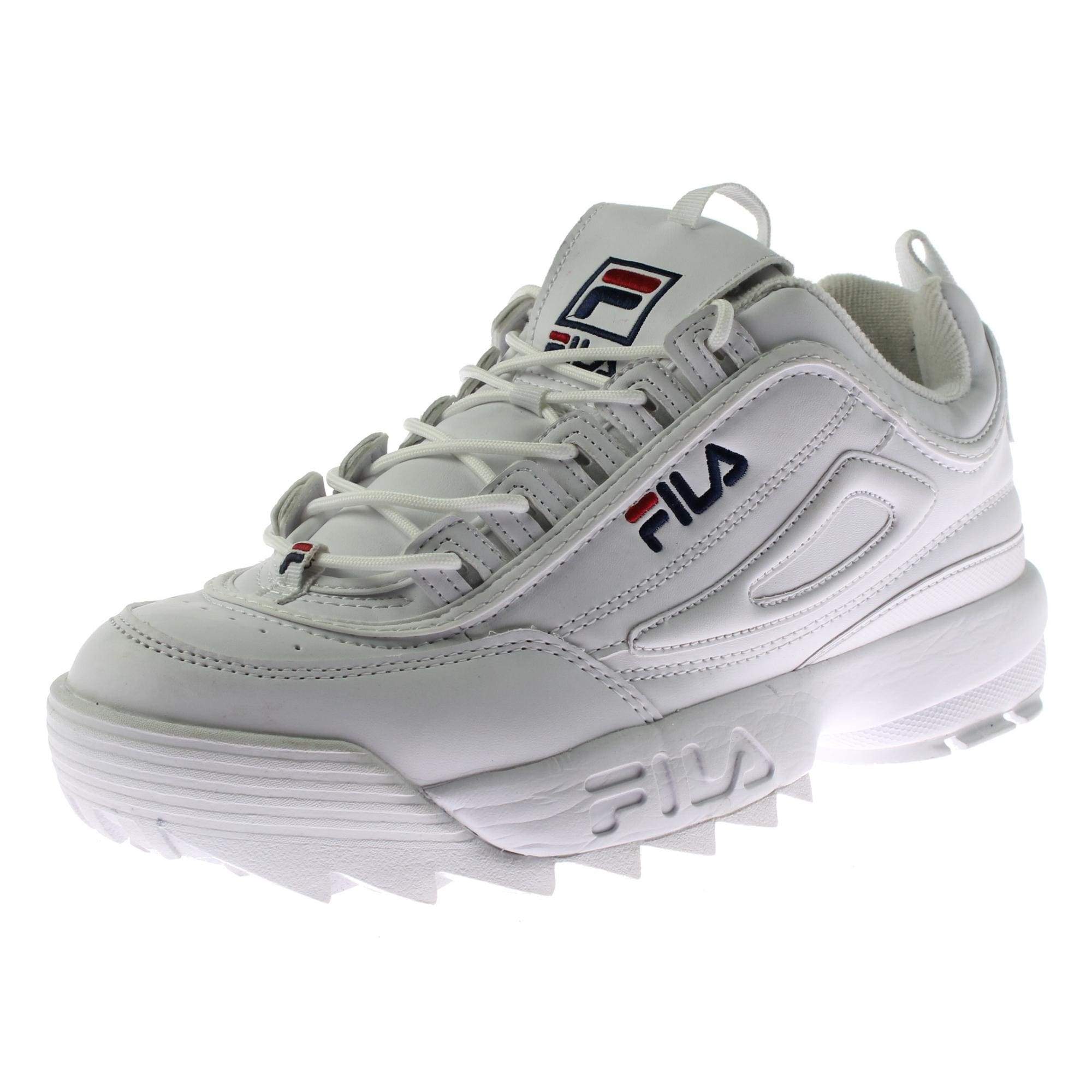 fila disruptor faux leather