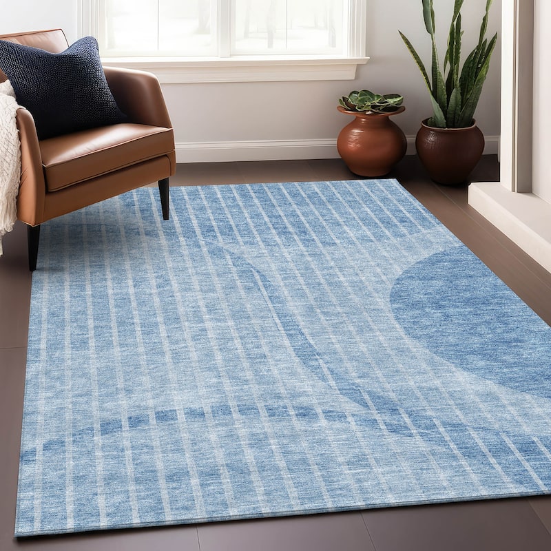Premium Washable Super Soft Contemporary Deco Mayfield Rug