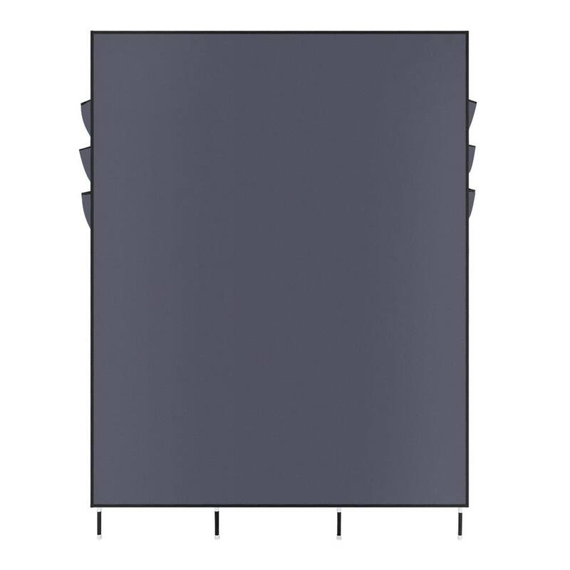 69" Portable Closet Wardrobe Clothes Rack Storage Organizer & Shelf