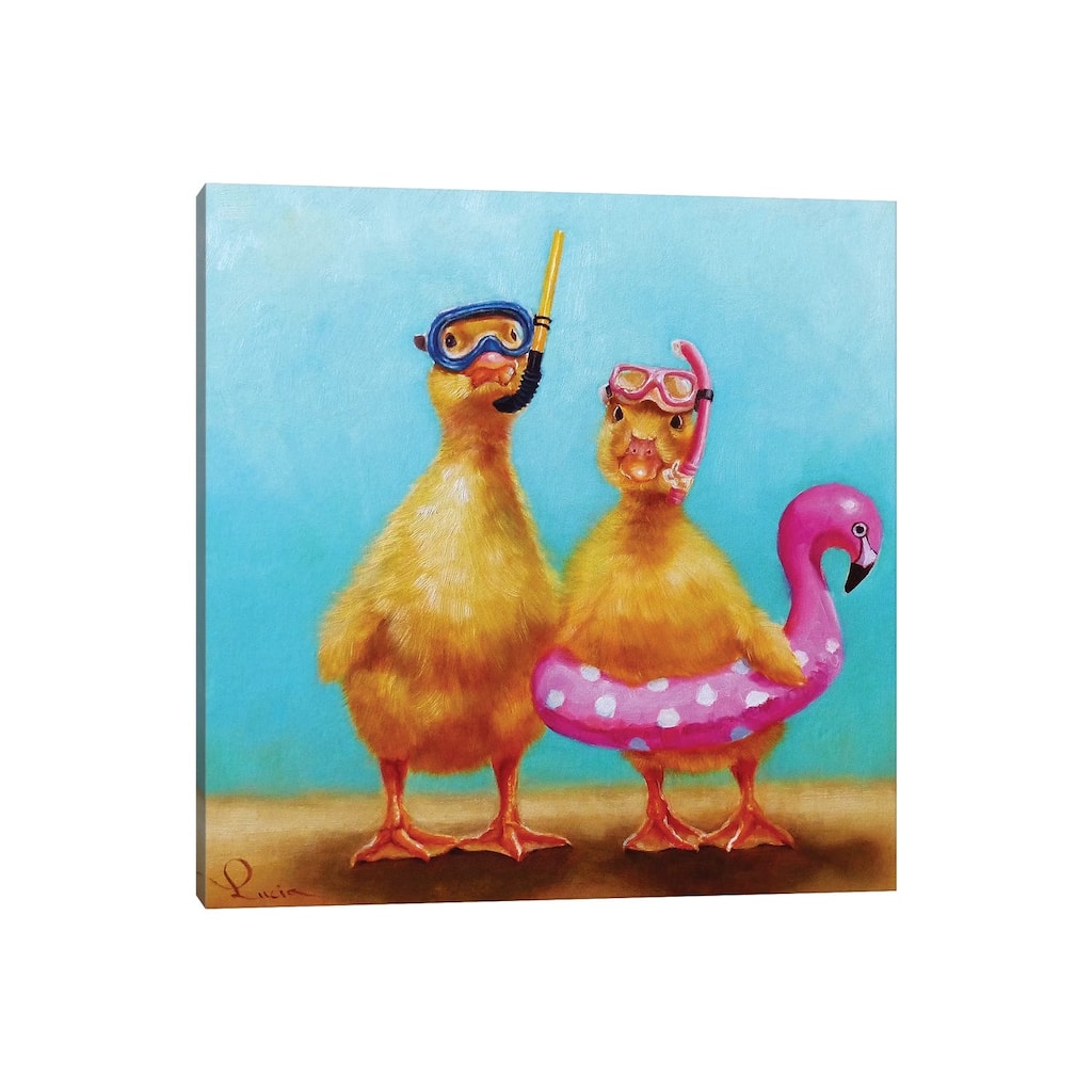 iCanvas "Pool Party" by Lucia Heffernan Canvas Print