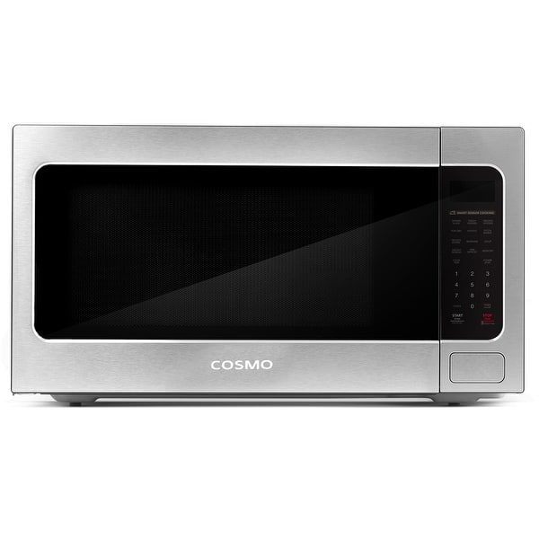 slide 2 of 8, 24 in. Countertop Microwave Oven in Stainless Steel Finish