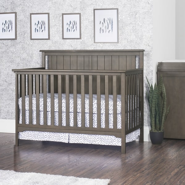 slide 2 of 24, Forever Eclectic Cottage Flat Top 4 in 1 Convertible Crib