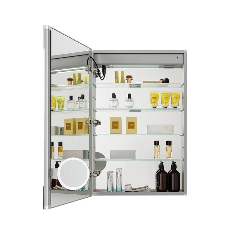 Medicine Cabinet With Light 24W x 32H x 5D Right Hinge - 24"x32"/Right-Hinge
