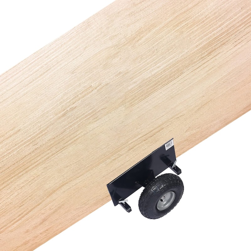 Heavy Duty Panel Dolly, 600LbS Capacity Door Dollys Pneumatic Wheels - 21.7“Lx5.9”Wx12“H