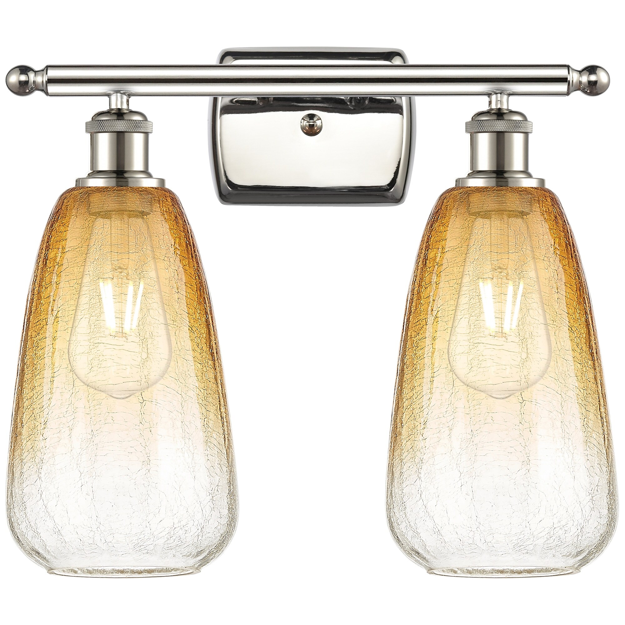 Innovations Lighting 516-2W-14-16 Brookhaven Almond Vanity Brookhaven