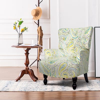 Homy Casa 27.5" Wide Pattern Upholstered Armchair