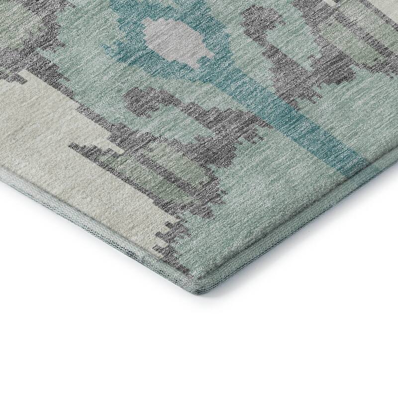 Premium Washable Super Soft Boho Ikat Mayfield Rug