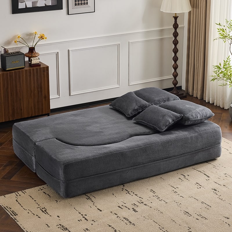 Luxury Sleeper Sofa Bed with Soft Cushion - Ultimate Comfort for Your Home
