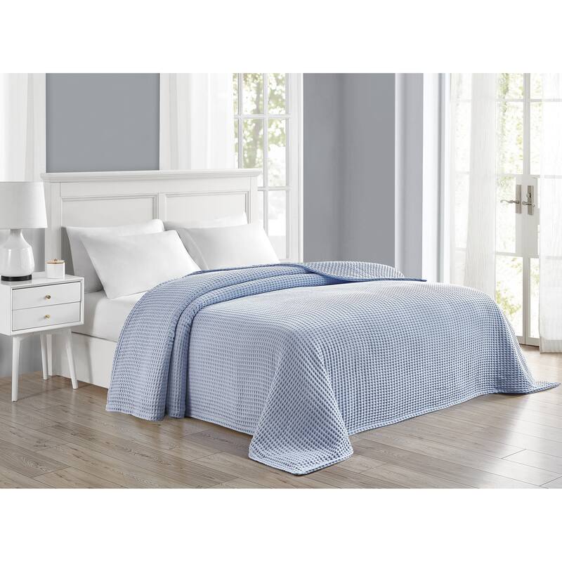 Cozy Cotton Waffle Blanket