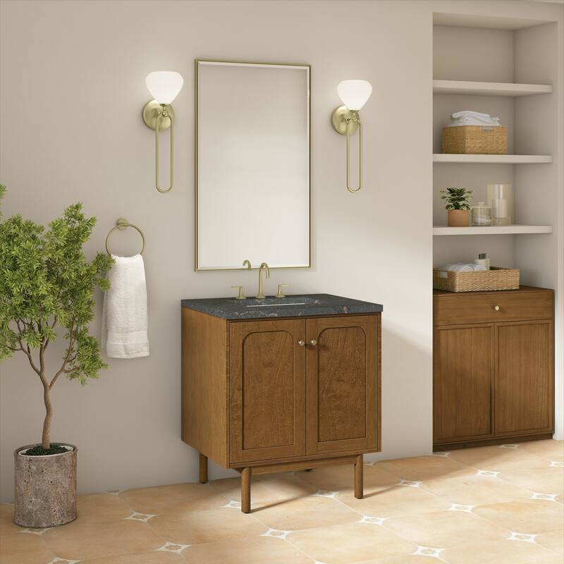 James Martin Vanities 545-V30-3PBL Laurent 30" Single Basin Poplar