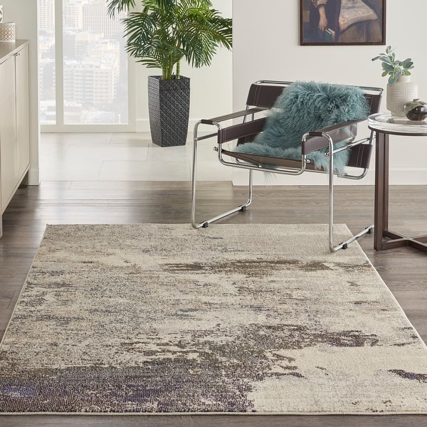 Shop Nourison Sublime Vintage Abstract Area Rug On Sale
