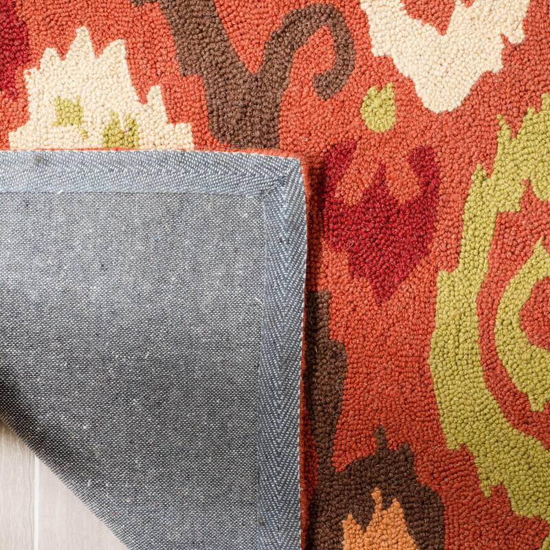 SAFAVIEH Hand-hooked Chelsea Vivi Country Oriental Wool Rug