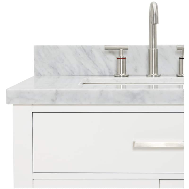 Ariel H073DCWRVO Bristol 73" Free Standing Double Rectangular Basin