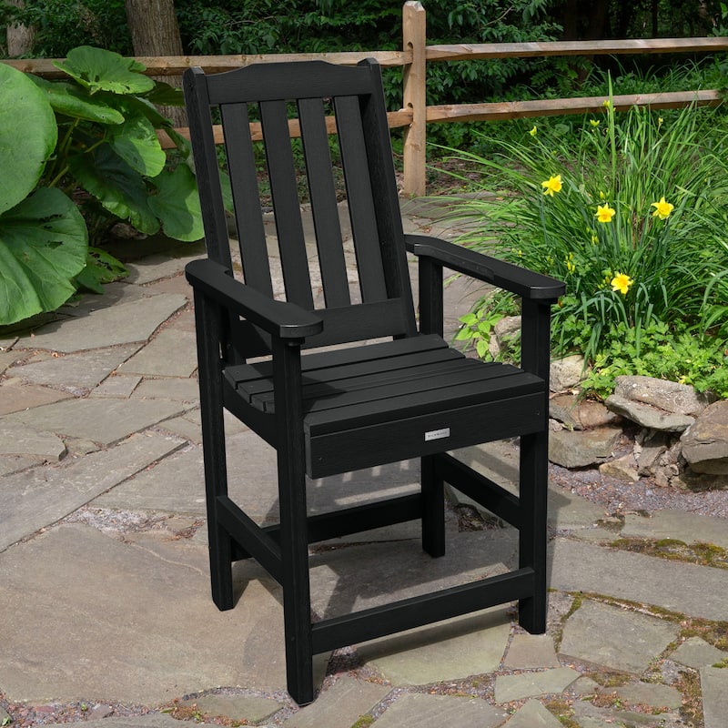 Lehigh Eco-friendly Counter Height Outdoor Dining Armchair