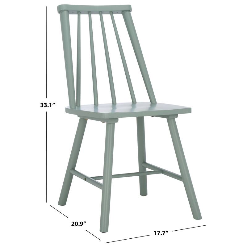 SAFAVIEH HOME Analin Dining Chair (Set of 2) - 18"W x 21"D x 33"H