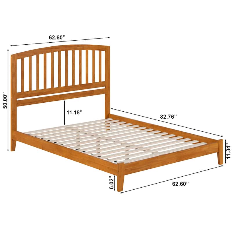 AFI, Richmond Solid Wood Low Profile Platform Bed