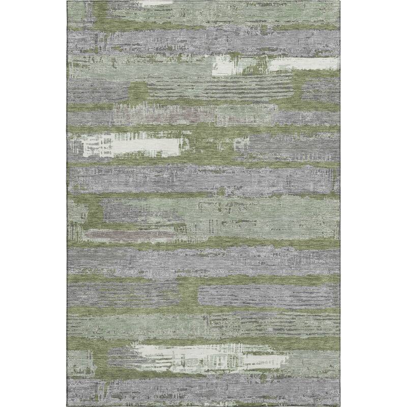 Premium Washable Super Soft Abstract Stripes Mayfield Rug