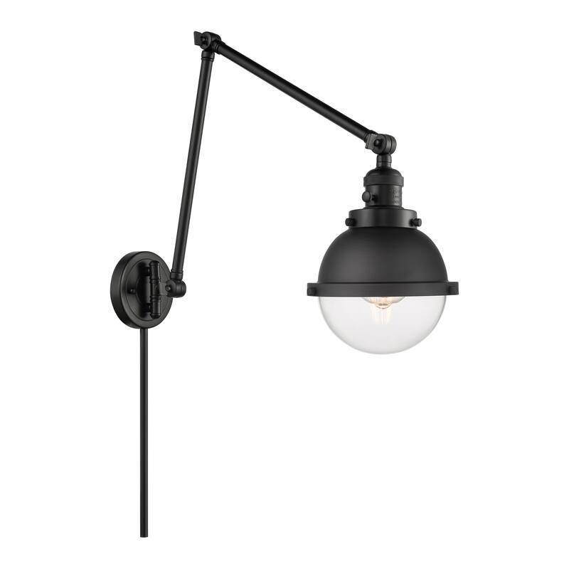 Innovations Lighting Hampden - 1 Light 7" Double Extension Swing Arm