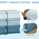 preview thumbnail 19 of 24, 3 Tier Kids Storage Unit, 6 Drawer Chest Toy Organizer Plastic Bins for Kids Bedroom Nursery Kindergarten Living Room