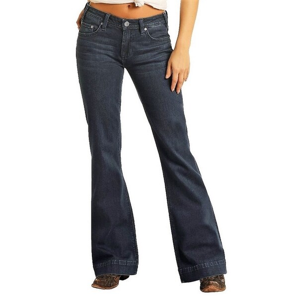 rock and roll cowgirl trouser jeans