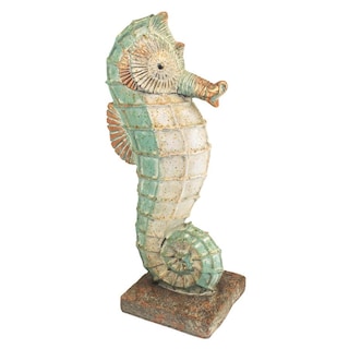 Design Toscano Sea Biscuit Seahorse Marine Fish Family Statue Collection: Medium