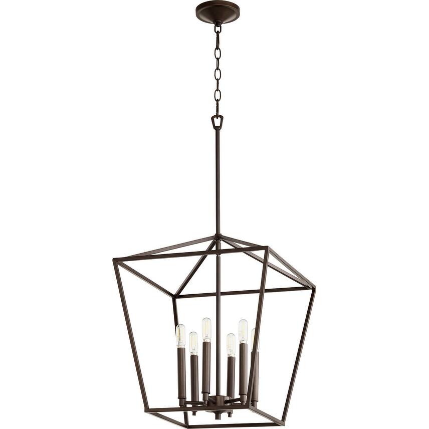 Quorum International Gabriel 6 Light 17" Wide Pendant