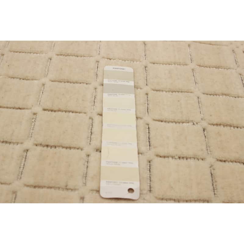 Kashkuli Gabbeh Cream Rug 5'3" x 7'6" - 5'3 x 7'6