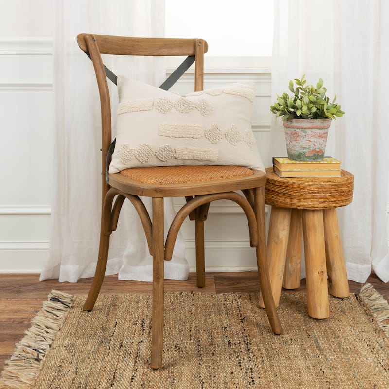 Rizzy Home Boho Geometric Throw Pillow Cover