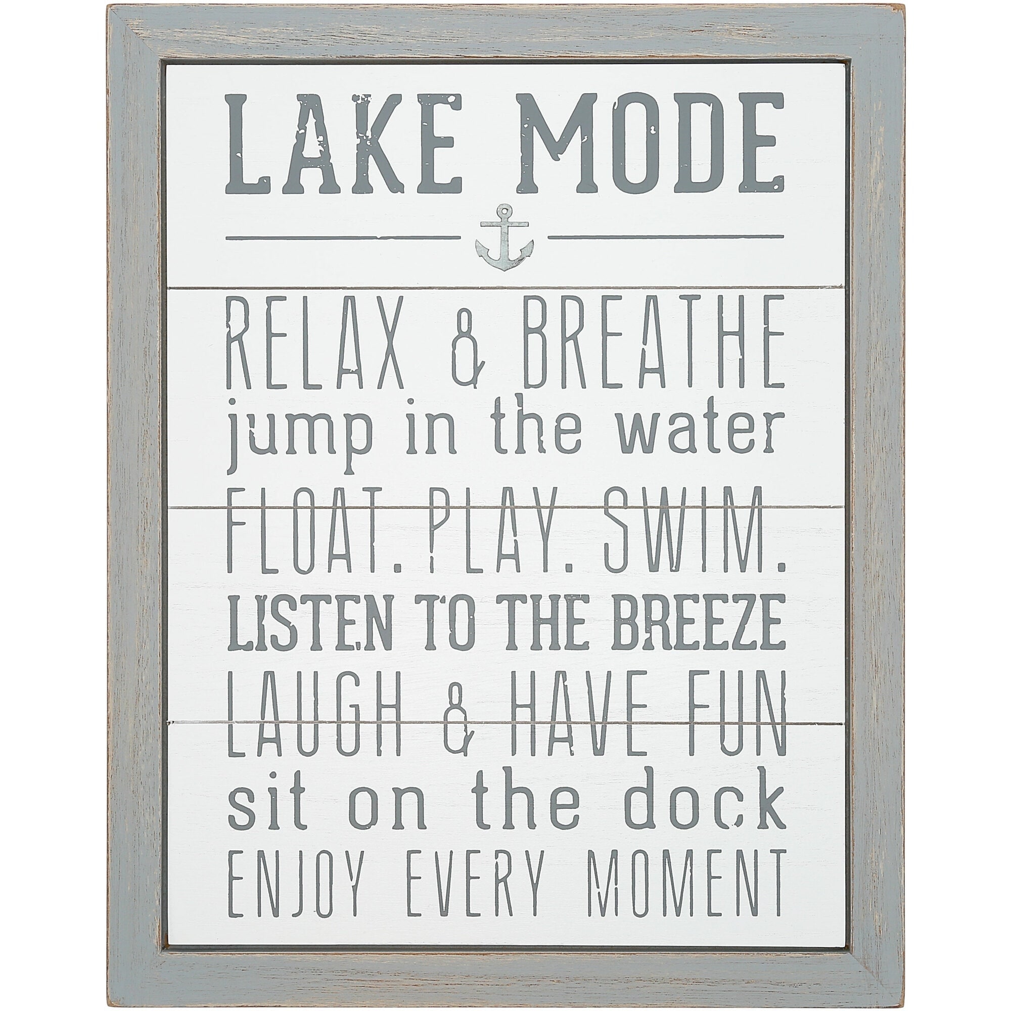 Pavilion Lake Mode Sign - 12" x 15"